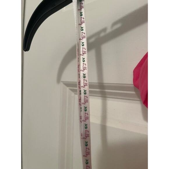 LILLY PULITZER VINTAGE WHITE LABEL SILK & COTTON HALTER DRESS SZ4 SUMMER PERFECT - Picture 9 of 10